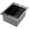 Мойка OMOIKIRI AKISAME 41-GM нерж. сталь/вороненая сталь 4973094