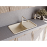 Смеситель OMOIKIRI NAKAGAWA 2 PLUS-GR латунь/Leningrad Grey 4994417